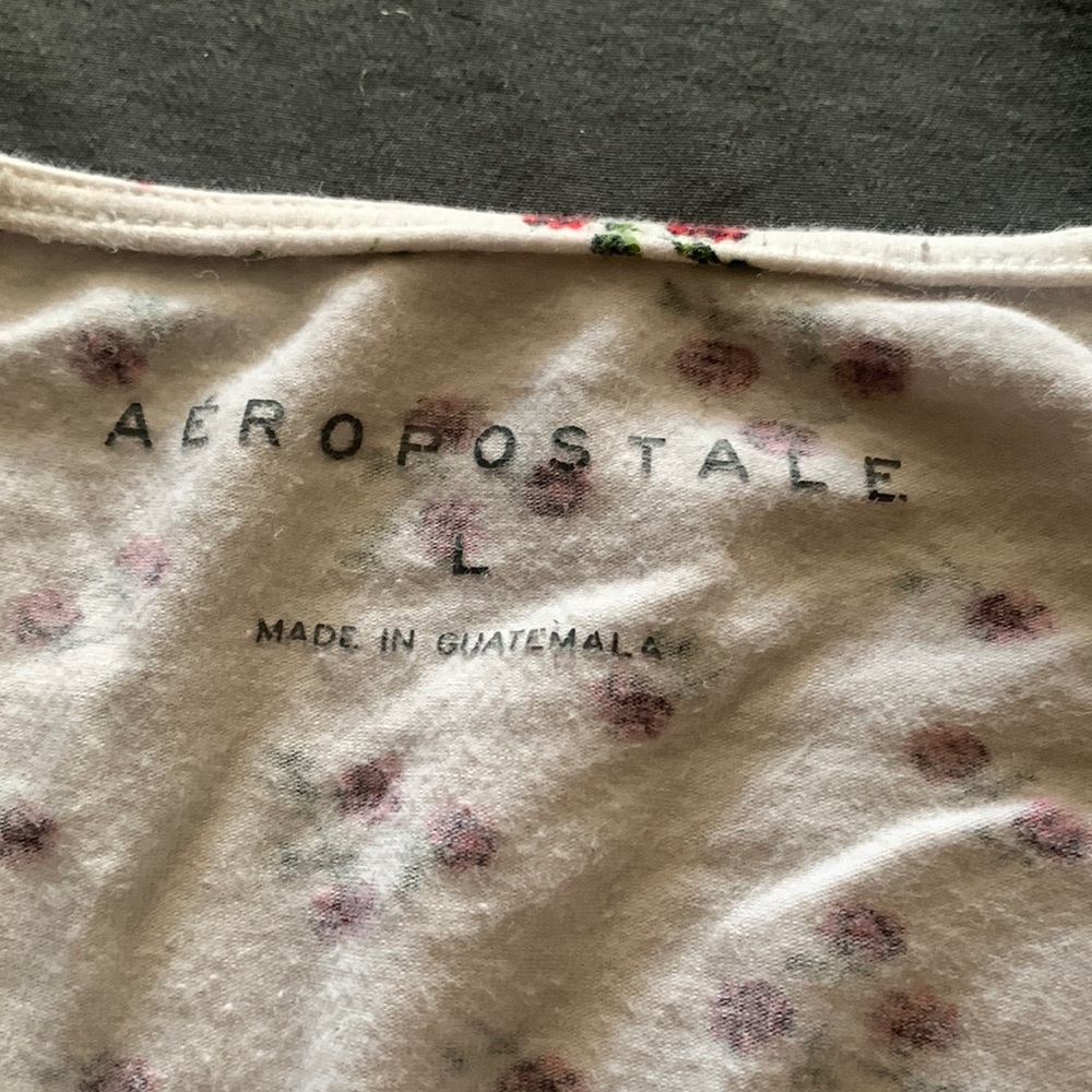 flower shirt from aeropostale.